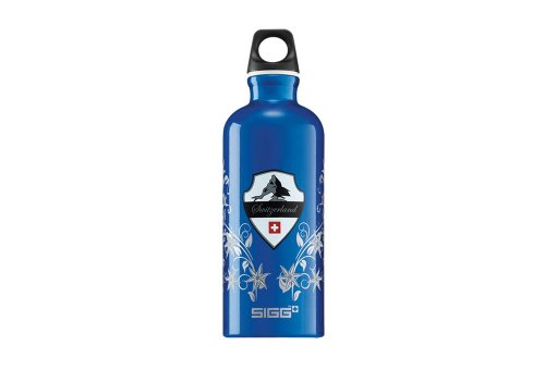 SIGG Classic - Edelswiss, Borraccia, 0,6 litri, Blu scuro (edelswiss dark blue), 0,6 l