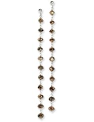 Chocolate Diamond Briolette Earring