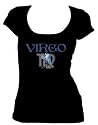 Virgo Scoop: Customizable Sheer Longer Scoop Neck Tee