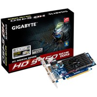 GIGABYTE ATI Radeon HD5450 512M DDR3 VGA/ DVI/ HDMI PCI-Express Video Card, Retail GV-R545OC-512I