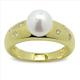 Shimmer Japanese Akoya Cultured Pearl Ring