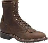 Double-H - Double-H Men's 8 Inch Black ICE Lacer # 9718