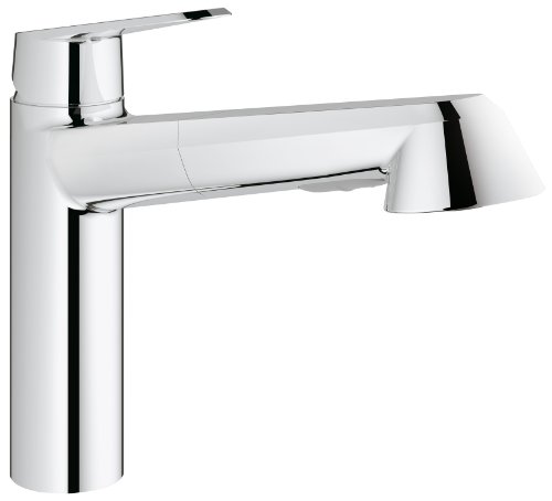 Grohe 32257002 Eurodisc Cosmopolitan Einhand-Sp&uuml;ltischbatterie herausziehbare Sp&uuml;lbrause