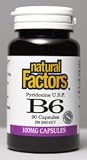 B-6 Pyridoxine Hcl 100mg (90Capsules) Brand: Natural Factors