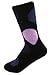 Jiye Womens Merino Ragg Wool Crew Dot Socks 5-Pack