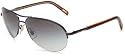 Ralph by Ralph Lauren Women's 0RA4060 Semi Rimless Aviator Sunglasses