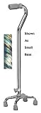 `Quad Cane Large Base Cyclone Green 4 point base combined with offset handle provide additional st