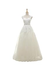 Backless Beaded Lace-Up Applique Organza Summer 2015  Dress