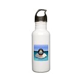 Stainless Water Bottle 0.6L Cute Baby Penguin