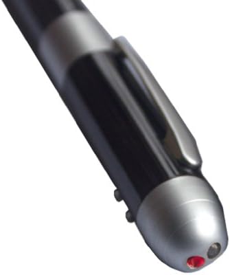 Unilution Quantum Imports Executive Pen with Built-In USB Flash Memory Drive (32GB), Laser Pointer and LED Flash Light, Black