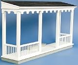 Dollhouse Miniature Finished Porch Addition for the Classic Colonial