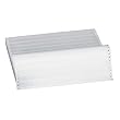 SPR62341 - 1/2 Green Bar Paper, 1 Part, 20 lb., 14-7/8x11