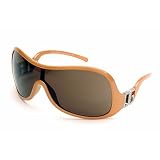 Dolce & Gabbana Plastic Logo Sunglasses (nude)