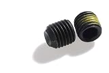 Alloy Steel Hex Socket Set Screw With Nylon Patch Cup Point 1-8