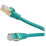 Rosewill 25-Feet Cat 7 Color Shielded Twisted Pair (S/STP) Networking Cable - Green (RCNC-11038)