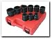 Sunex Tools - 1 Drive Jumbo Standard 9 Piece S.A.E. Impact Socket Set (5699)