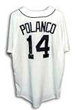 Placido Polanco Signed Detroit Tigers White Majestic Jersey - ALCS MVP