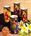 VINTAGE ISLAND BEAUTIES CERAMIC VASE/MUG - YELLOW