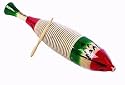 Basic Beat Small (12") Wood Fish-Shaped Guiro