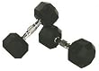 Rubber Encased Dumbbells 55-100lb Set
