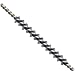 Mill-Rose 6076 Tube Cleaning Brush with Stainless Steel Handle and Nylon Bristles, 0.090" Diameter x 6" Length
