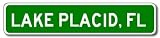 LAKE PLACID, FLORIDA City Limit Sign - Aluminum - 6 x 24 inches