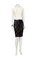 Lace and Satin Skirt