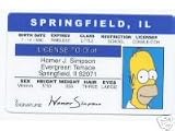 The Simpsons - Homer Simpson - Collector Card - B