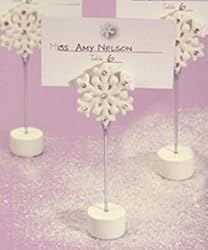 Snowflake Place Card Holders