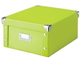 Zeller 17812 Aufbewahrungsbox, Pappe / 31 x 26 x 14, gr&uuml;n
