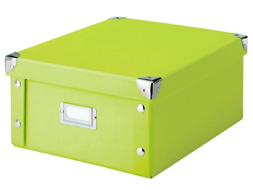 Zeller 17812 Aufbewahrungsbox, Pappe / 31 x 26 x 14, gr&uuml;n