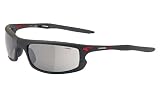 Carrera Egg Square Sunglasses with Folding Frame (Black Matte/Dark Silver Flash)