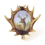 Deer Nightlight With Deer Antler Frame Decorative Lodge Cabin Look