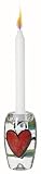 Kosta Boda Hearts Candlestick