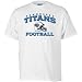 Search : Reebok Tennessee Titans White Short Sleeve Stacked Helmet T-Shirt