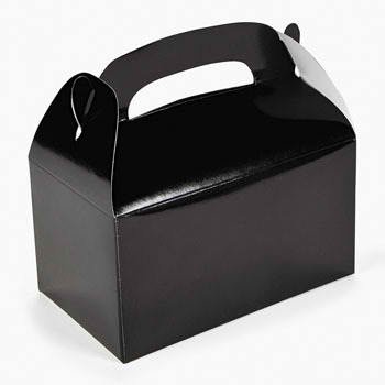 Dozen Black Treat Boxes Dozen Black Treat Boxes