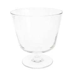 Woodard & Charles Mouthblown Glass Trifle Bowl