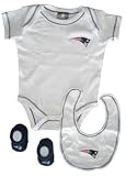 New England Patriots 2010 3 piece Newborn Set