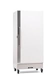Best Price Arctic Air F22CW 1 Solid Door 22 Cu Ft Upright Freezer - White
