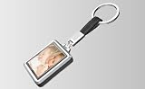 Tao 80006 2009 Model Digital Photo Key Chain (Polished Silver)