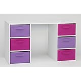 4D Concepts Girl's Student Desk, White