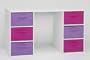4D Concepts Girl's Student Desk, White