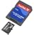 "SanDisk 2GB MicroSD/TransFlash Card with SD Adapter (SDSDQ-2048, Bulk Package)"