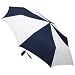 Totes - Superdome Auto Open Close Umbrella Navy/White