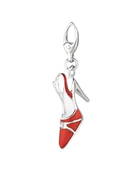 Sterling silver and Enamel SLINGBACK SHOE (Charm)