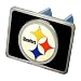Pittsburgh Steelers Large Zinc Trailer Hitch Cover - NFL Football Fan Shop Sports Team Merchandise