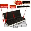500 Capacity Aluminum Chip case - Black Interior