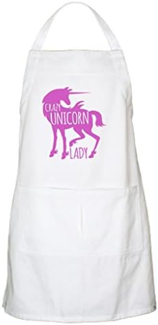 Maydays Crazy Unicorn Lady in Pink Apron