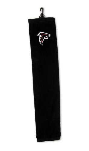 Atlanta Falcons Embroidered Tri-Fold Golf Towel