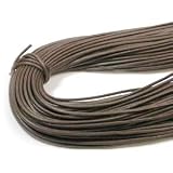 Japanese Premium Waxed Cotton Necklace or Knotting Cord 1.6 Brown - 10 Feet